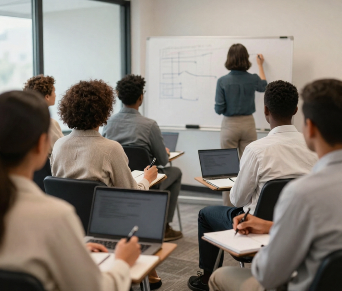 Fabmett Solutions delivering a training session